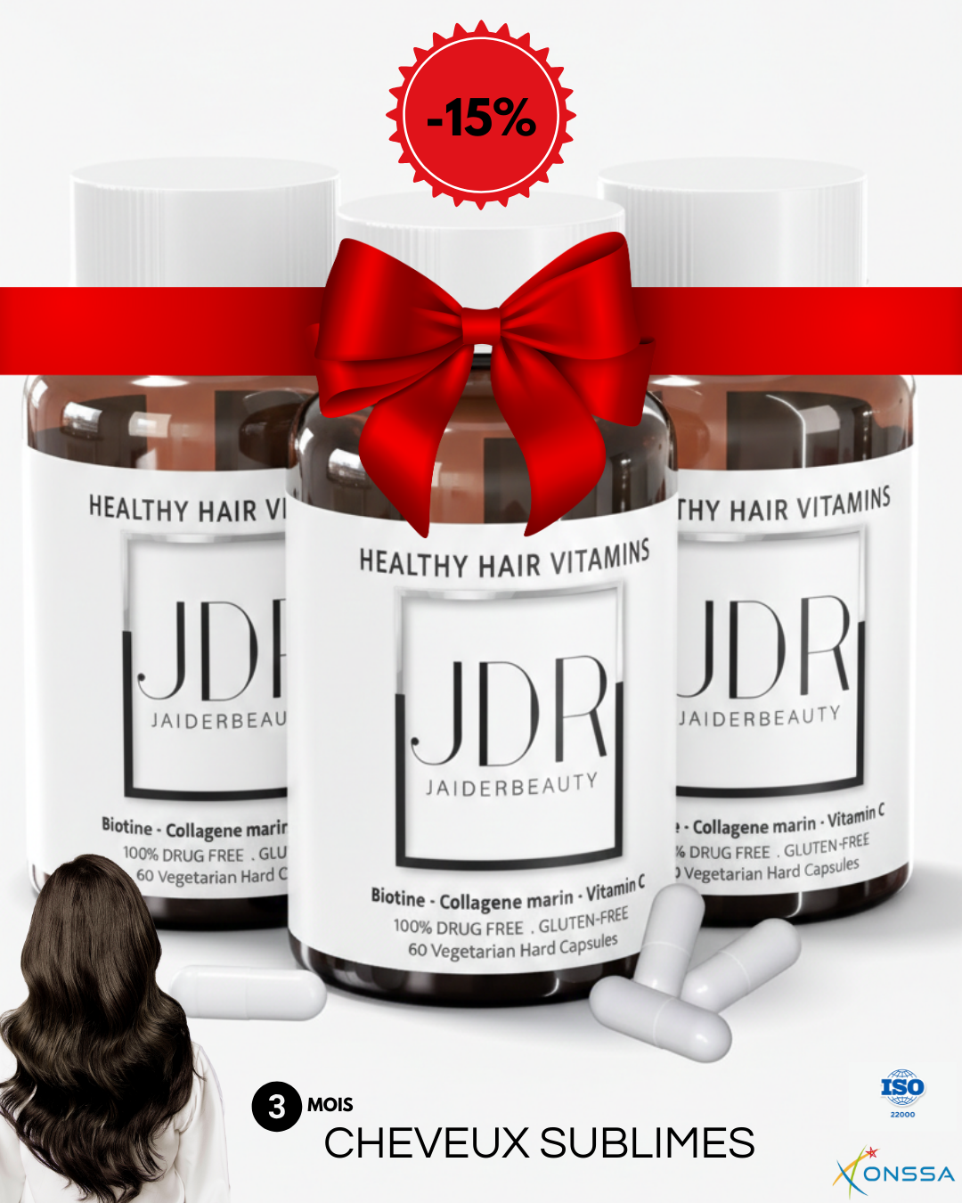 la cure complète de healthy hair vitamins